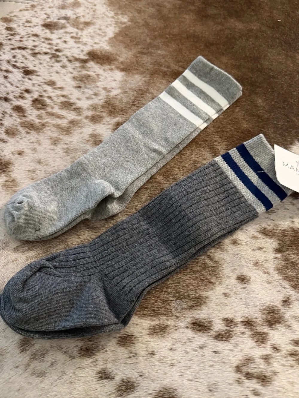 Sock boys 1-3 yrs Mama & Mini Mr. 2 pair Bundle